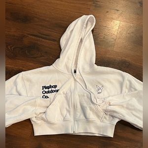 Cropped hoodie